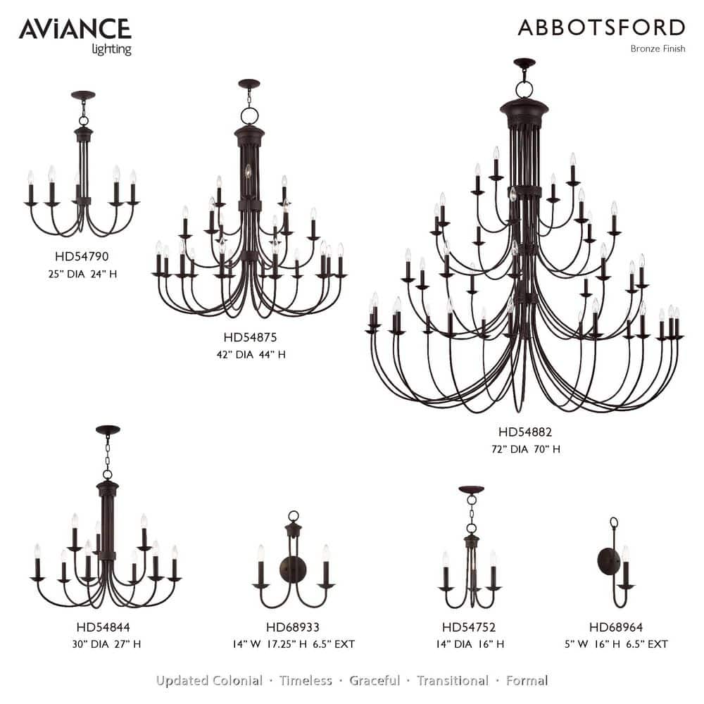 Estate Bronze 9-Light Classic Steel Chandelier