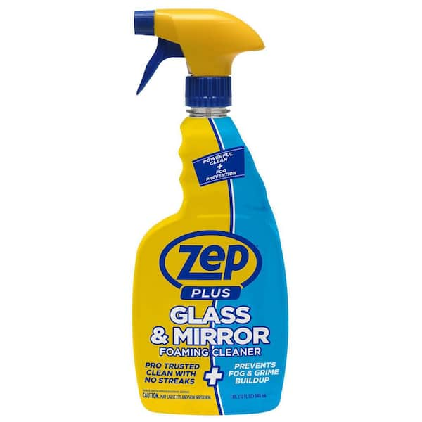 ZEP 32 oz. Glass and Mirror Foaming Glass Cleaner R53812 - The Home Depot