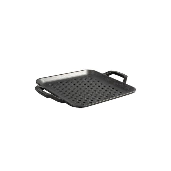 11 Inch Cast Iron Chef Style Square Grill Topper