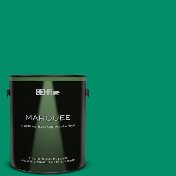 BEHR MARQUEE 1 gal. #MQ4-15 Balsam Semi-Gloss Enamel Exterior Paint & Primer