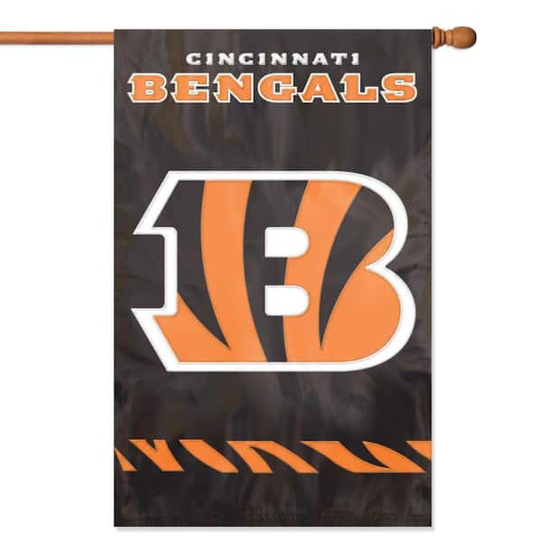 Party Animal, Inc. Cincinnati Bengals Applique Banner Flag