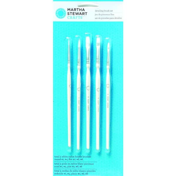 Martha Stewart Crafts Detailing 5-Piece Brush Set