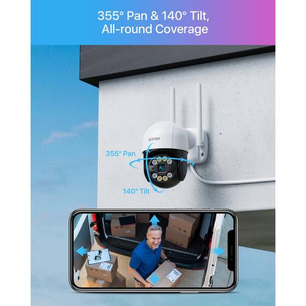 Car Wash Security Camera System - 2K Ultra HD Resolution, 8 x Weatherproof  Bullet Cameras, 100ft. Night Vision, 3-yr warranty