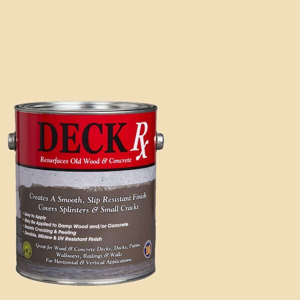 Unbranded Deck Rx 1 gal. Yellow Wood and Concrete Exterior Resurfacer