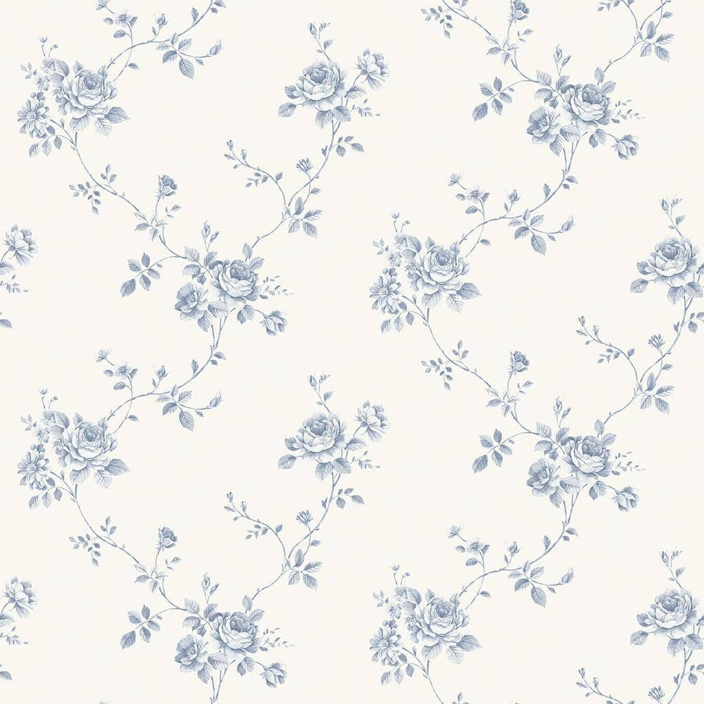Palazzo 2 Collection Floral Rose Vinyl on Non-Woven Non-Pasted Wallpaper Ro