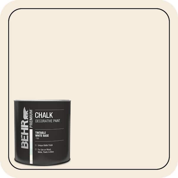 1 qt. #PPU5-10 Heavy Cream Interior Chalk Decorative Paint