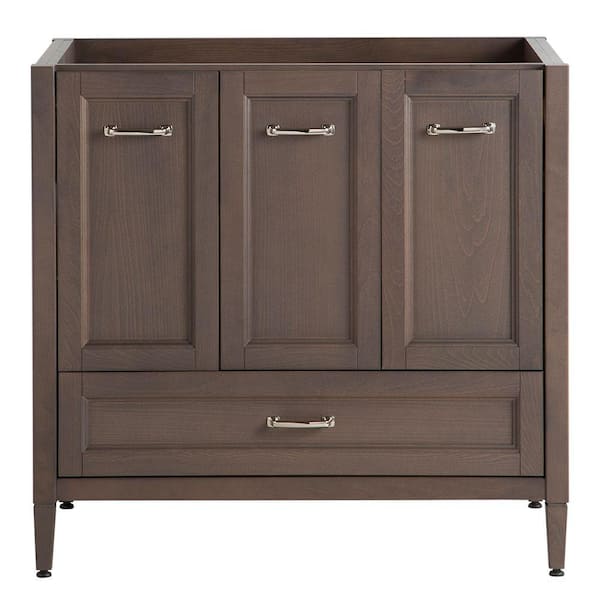 Home Decorators Collection Claxby 36 in. W x 34 in H x 22 in. D Bath Vanity Cabinet Only in Flagstone