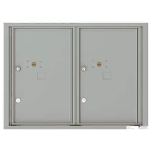 Versatile 6 High 2-Parcel Lockers Wall-Mount 4C Mailbox Suite
