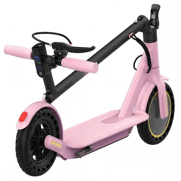 Electric Scooter with Dual Brake System, Foldable Commuter E Scooter for Adults and Teens