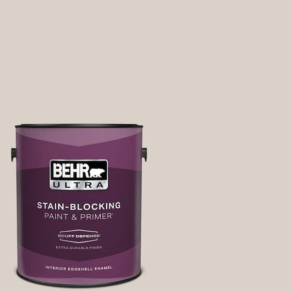 BEHR ULTRA 1 gal. #N180-2 Jodhpur Tan Extra Durable Eggshell Enamel Interior Paint & Primer