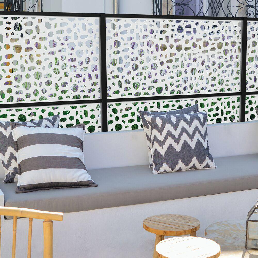 Matte Black Aluminum Decorative Screen Panel Frame Kit