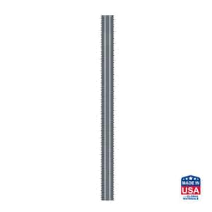 ATR 7/8 in. x 12 in. Zinc-Plated All-Thread Rod