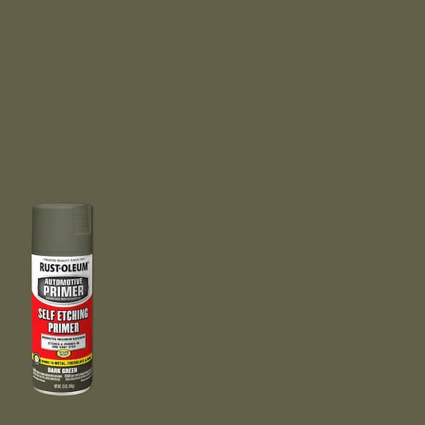 12 oz. Self Etching Dark Green Primer Spray