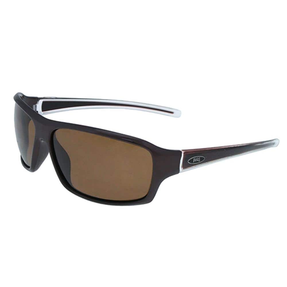 Pugs Polarized UV400 Lens Square Shaped Durable Plastic Frame Metal Hinge  Sunglasses 10420 - The Home Depot