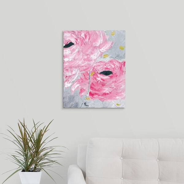 GreatBigCanvas "Bold Rose Blooms" by Roey Ebert Canvas Wall Art