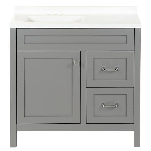 Home Decorators Collection Maywell 36 5, Home Depot Double Vanity Top 600mm
