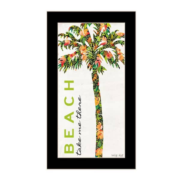 1-Piece Framed Graphic Print Nautical and Beach 27.00 in. x 15.00 in.