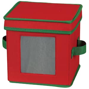 12-Qt. Plate Storage Box in Red