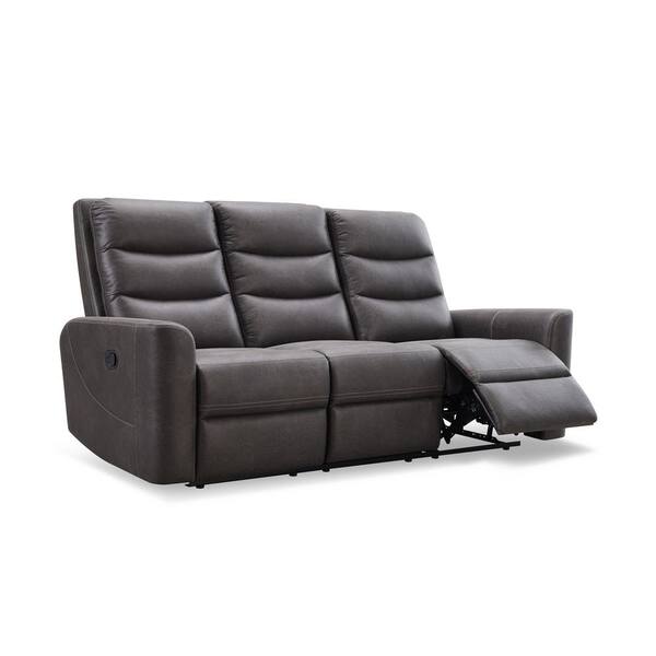 Bentley Top Grain Leather Recliner Sofa Loveseat And Armchair Set ...