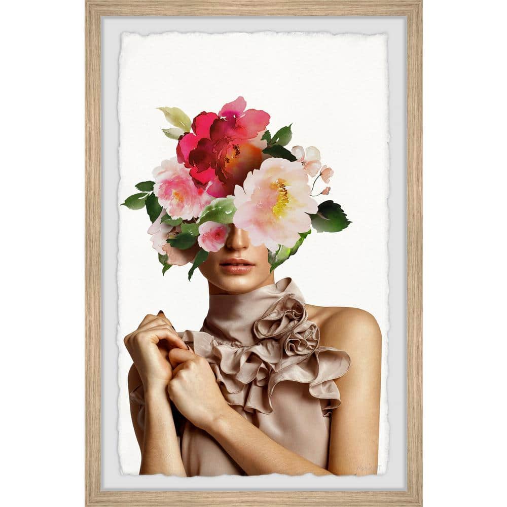 Effortless Beauty by Marmont Hill Framed People Art Print 30 in. x 20 in. .
