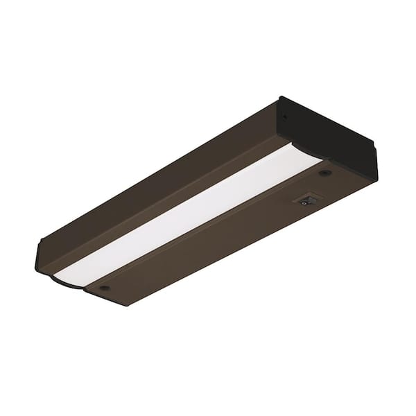 Commercial Electric 9 in. LED Bronze Under Cabinet Light