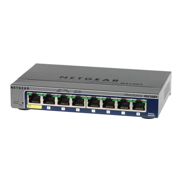 Netgear 8-Port Gigabit Ethernet Smart Managed Pro Switch