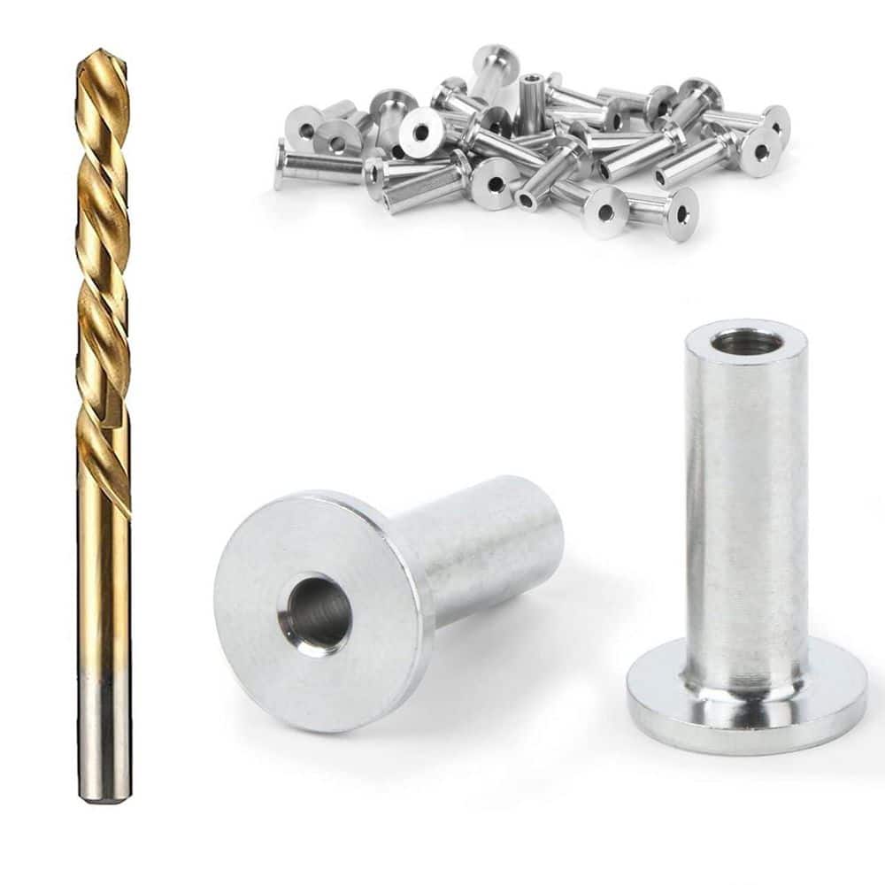Stainless Steel 5/32 in. Railing Protective Sleeves Hardware for Stair Deck Handrail with Corrosion Resistance 30-Pack price history on PriceWatchPro
