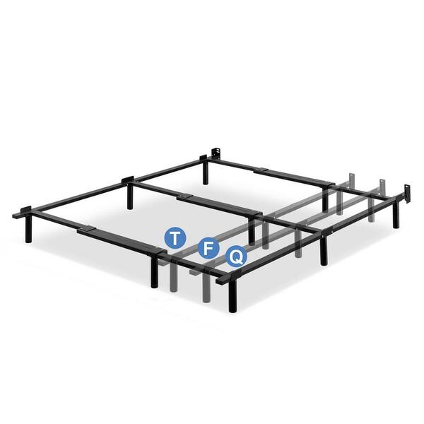 Amazon Com Zinus 5 Inch Low Profile Smart Box Spring King Michelle Compack 9 Leg Support Bed Frame For Box Spring And Mattress Set King Furniture Decor