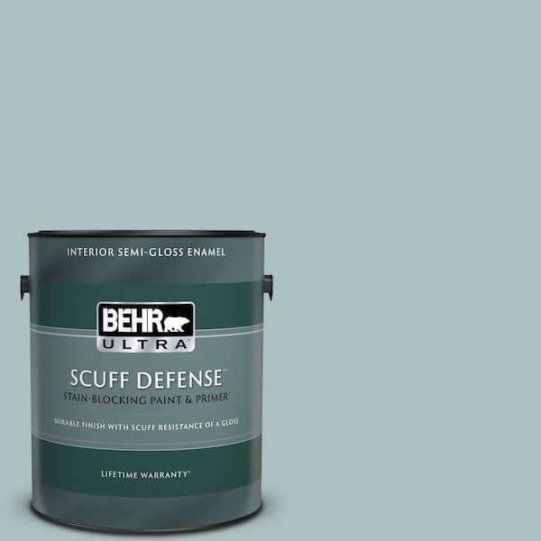 BEHR ULTRA 1 gal. Home Decorators Collection #HDC-CL-15G Morning Parlor Extra Durable Semi-Gloss Enamel Interior Paint & Primer