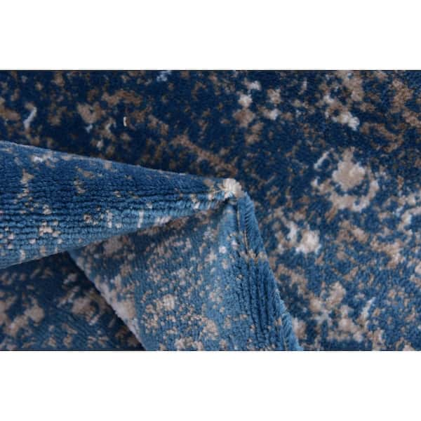 Sofia Casino Blue 2' 0 x 9' 10 Runner Rug