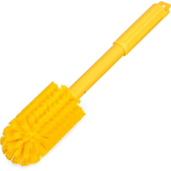Carlisle Sparta 3 in. Dia Yellow Polyester Multi-Purpose Valve and Fitting Brush (6-Pack)