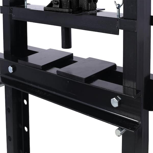 Tatayosi 12-Ton Steel H-Frame Garage Floor Press, Hydraulic Shop