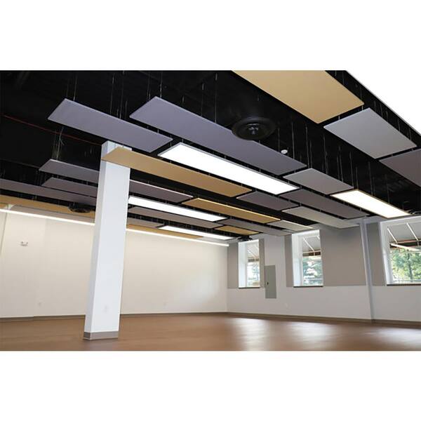 Boyero LED Ceiling Panel Dimmable Black Metal And White Plastic Panel - View #3