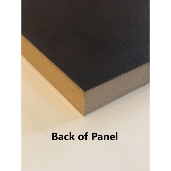 1/2 in. x 2 ft. x 4 ft. Medium Density Fiberboard Project Panel