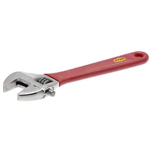 6 in. Adjustable Stainless Steel Wrench with PVC Grips