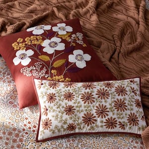 Adley Floral Decorative Pillow Cover