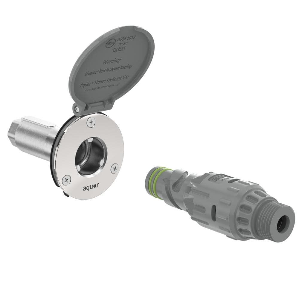 1/2 in. NPT inlet and 3/4 in. Hose Connector 2 in. House Hydrant V1+ Modern