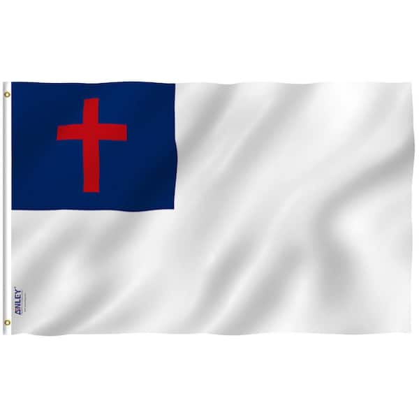 ANLEY Fly Breeze 3 ft x 5 ft Polyester Flag 2-Sided Flags Banner with Brass Grommets and Canvas Header