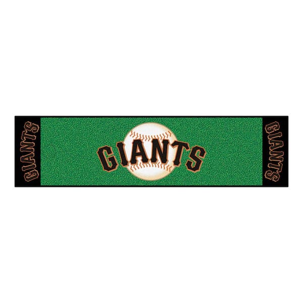 FANMATS MLB San Francisco Giants 1 ft. 6 in. x 6 ft. Indoor 1-Hole Golf Practice Putting Green