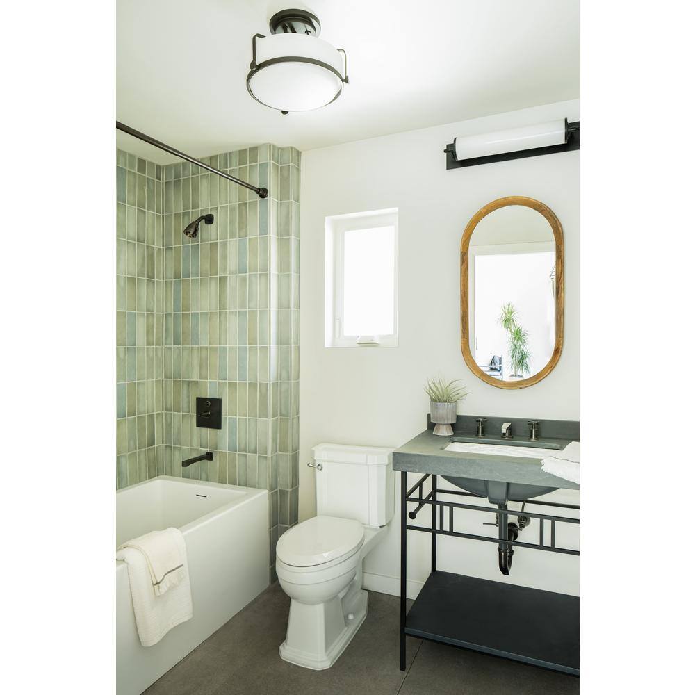 Sydney 72'' White Acrylic Alcove Whirlpool Bathtub with Jets