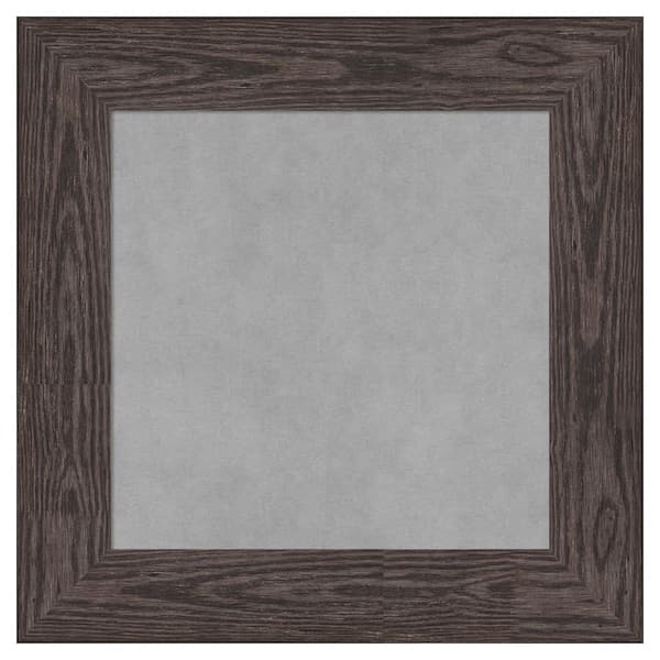 Amanti Art Bridge Black 22 in. x 22 in. Framed Magnetic Board