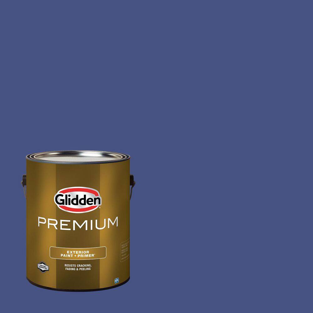 1 gal. PPG1167-7 Blue Jewel Semi-Gloss Exterior Latex Paint price history on PriceWatchPro