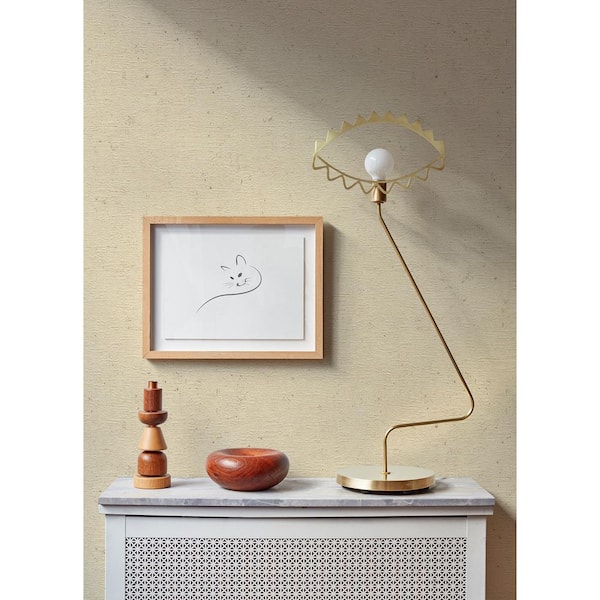 Cain Beige Wheat Rice Texture Wallpaper Sample