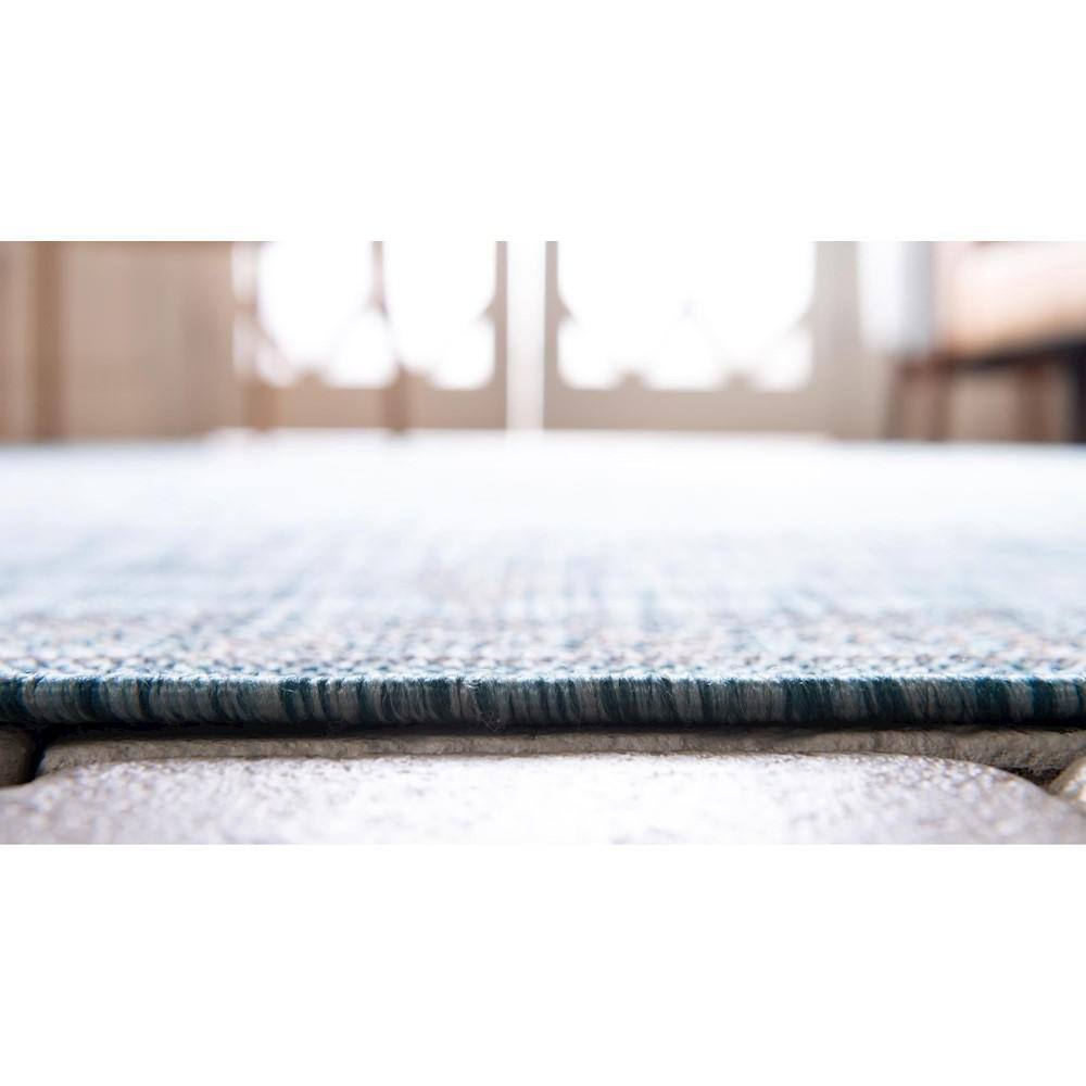Aqua Breeze Easy-Care Synthetic Rectangular Outdoor Rug