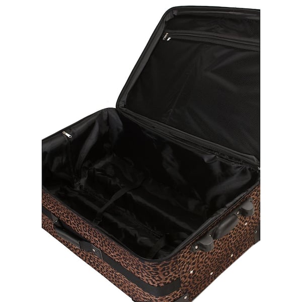 Rockland Fashion Expandable 2-Piece Carry On Softside Luggage Set