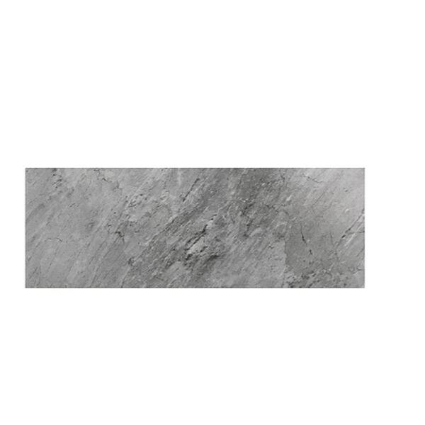 Jeffrey Court Mountain Storm Gray 9.75 in. x 21.625 in. Glossy Ceramic Wall Tile (1.464 sq. ft. /Each)