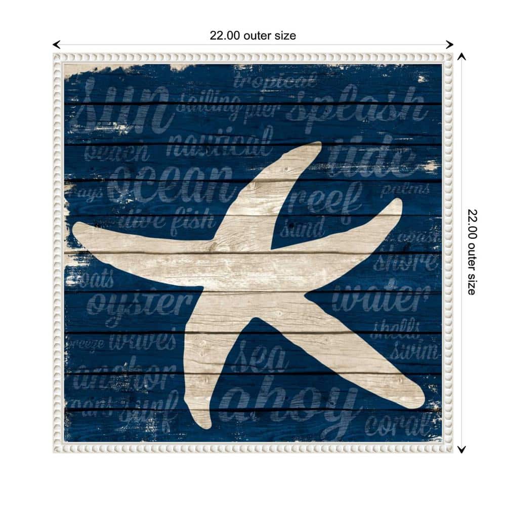 Beachcrest Home™ " Coastal Wonder II Starfish " by Gina Ritter