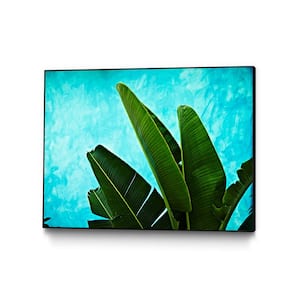 "Tropical III" by Peter Morneau Framed Abstract Wall Art Print 14 in. x 11 in.