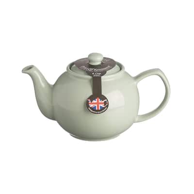 6-Cup Mint Stoneware Teapot