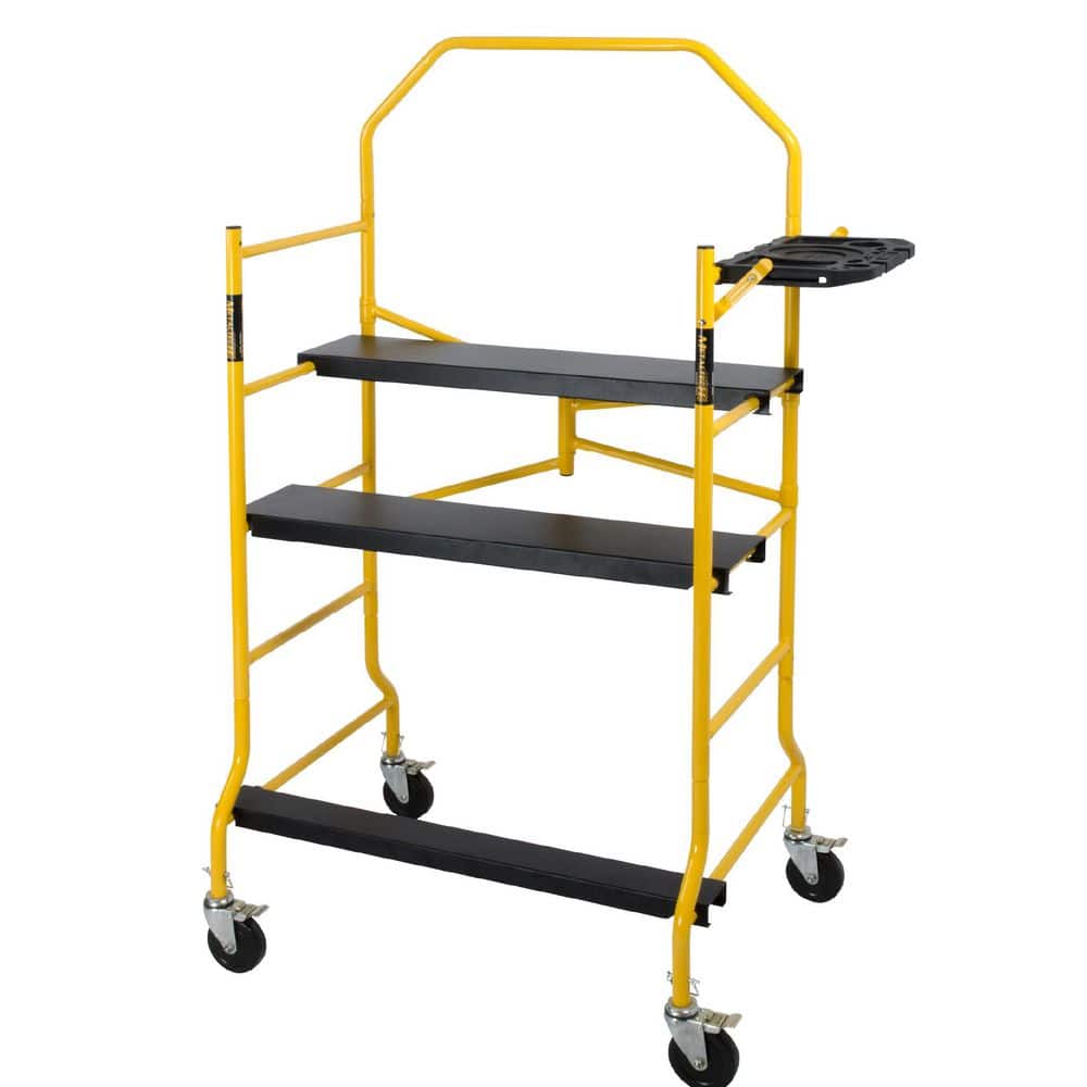 UPC 778300100019 product image for Jobsite Series 3.3 ft. L x 6.3 ft. H x 2.6 ft. D Scaffold Work Platform with Saf | upcitemdb.com